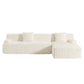 Cloud Sectional Sofa Upholstered Couch Free Combined Sofa - Furniture Home Direct