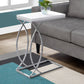 Accent Table, C - Shaped, Contemporary & Modern Design - Furniture Home Direct