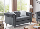 Stylish Contemporary Loveseat - Furniture Home Direct