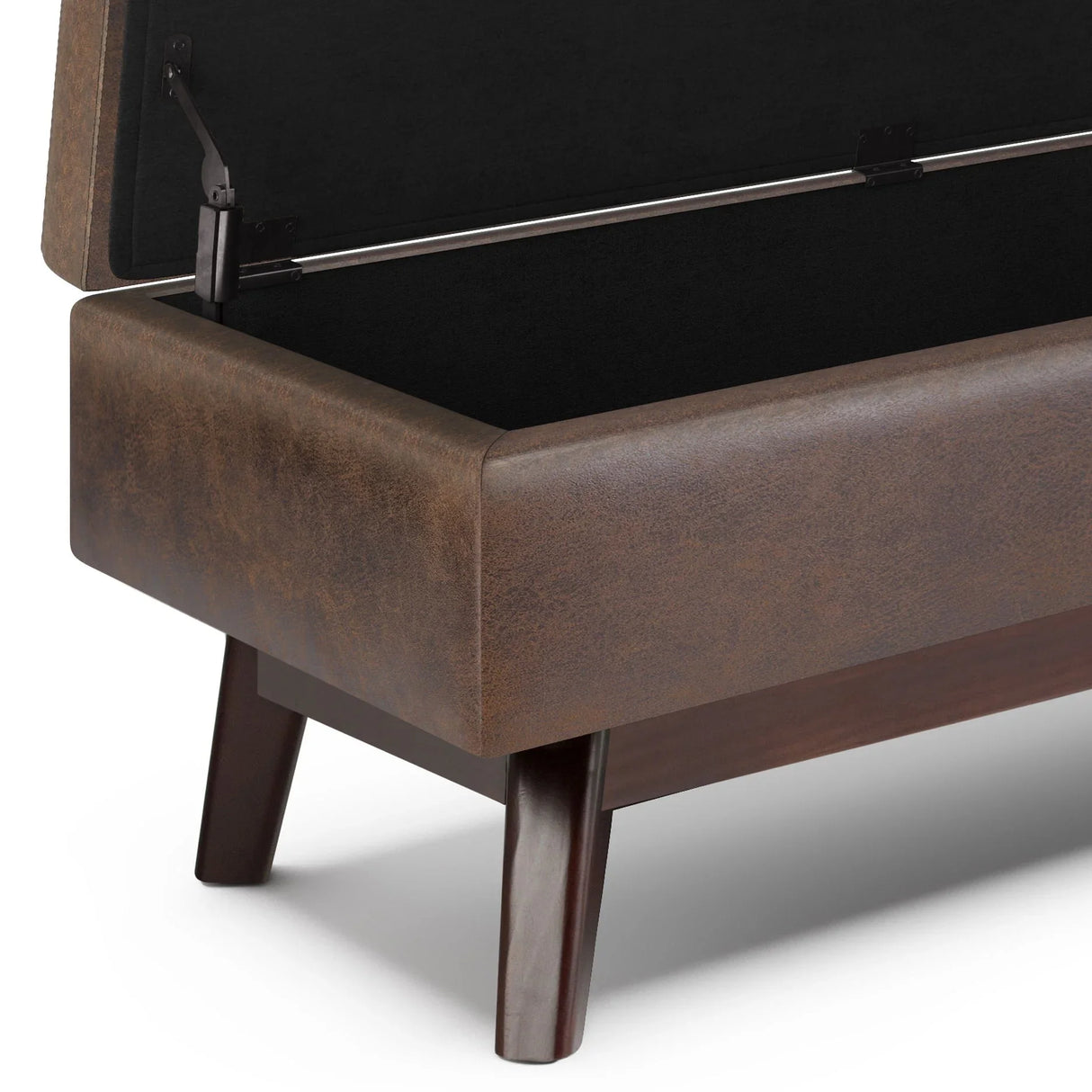Owen - Upholstered Rectangular Storage Ottoman - Furniture Home Direct