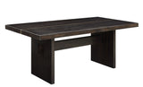 Jaramillo - 7 Pieces Dining Room Set - Gold / Rustic Espresso - Furniture Home Direct