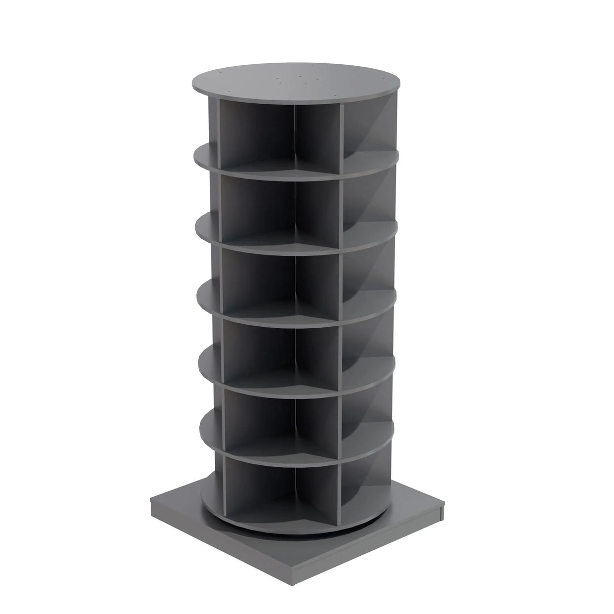 360 Rotating Shoe Cabinet 6 Layers - Furniture Home Direct