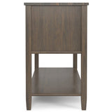 Ela - Console Table - Smoky Brown - Furniture Home Direct