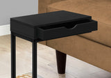 Accent Table, C - Shaped Contemporary Elegant Desig - Furniture Home Direct