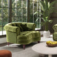 La Rosa - Victorian Tufted Upholstered Accent Chair - Furniture Home Direct