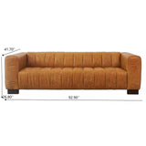 Dixon - Waxy Sofa - Tan - Furniture Home Direct