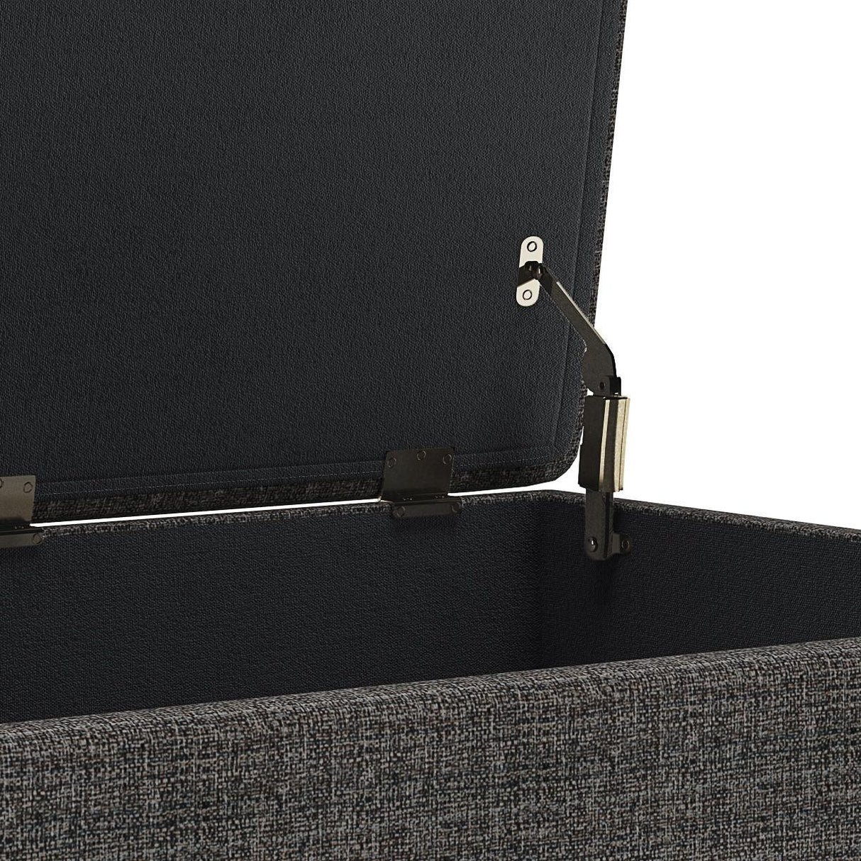 Owen - Upholstered Rectangular Storage Ottoman - Furniture Home Direct