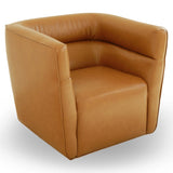 Callan - Swivel Chair - Tan - Furniture Home Direct