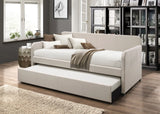 Jagger - Twin Daybed With Trundle - Fog - Furniture Home Direct