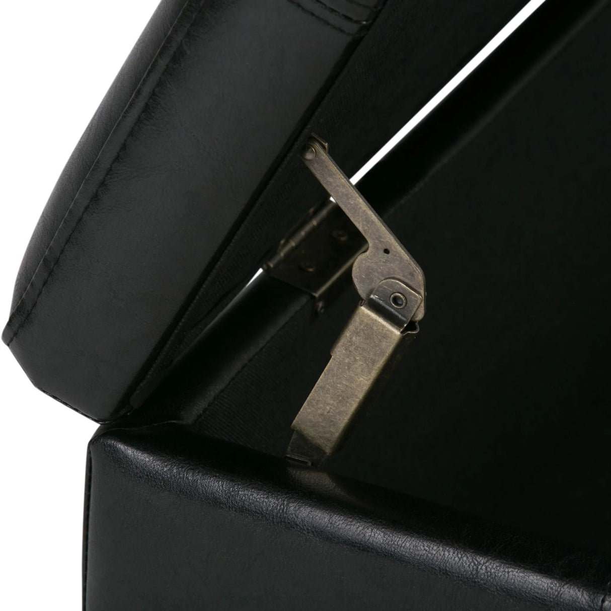 Kingsley - Upholstered Large Storage Ottoman - Furniture Home Direct