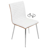 Mason - Contemporary Dining Chair (Set of 2) With Swivel - Furniture Home Direct