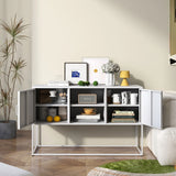 Modern Sideboard Buffet With Plenty Of Storage Space, Anti-Tilt Mechanism, Elegant Handles, Silent Magnetic Closure And Eco-Friendly Finish For Kitchen, Dining Room And Living Room - Furniture Home Direct