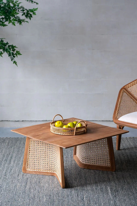 Teak Coffee Table - Natural Wood / Brown - Furniture Home Direct