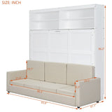Murphy Wall Bed With Sofa - Furniture Home Direct