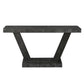 Vintage Distressed Wood Entryway Bench With 2 Tier Storage Cabinet - Furniture Home Direct