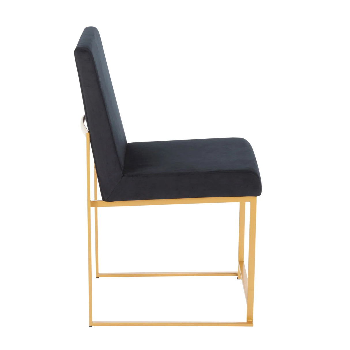 Fuji - Contemporary Stylish Frame, High Back Dining Chair (Set of 2) - Furniture Home Direct