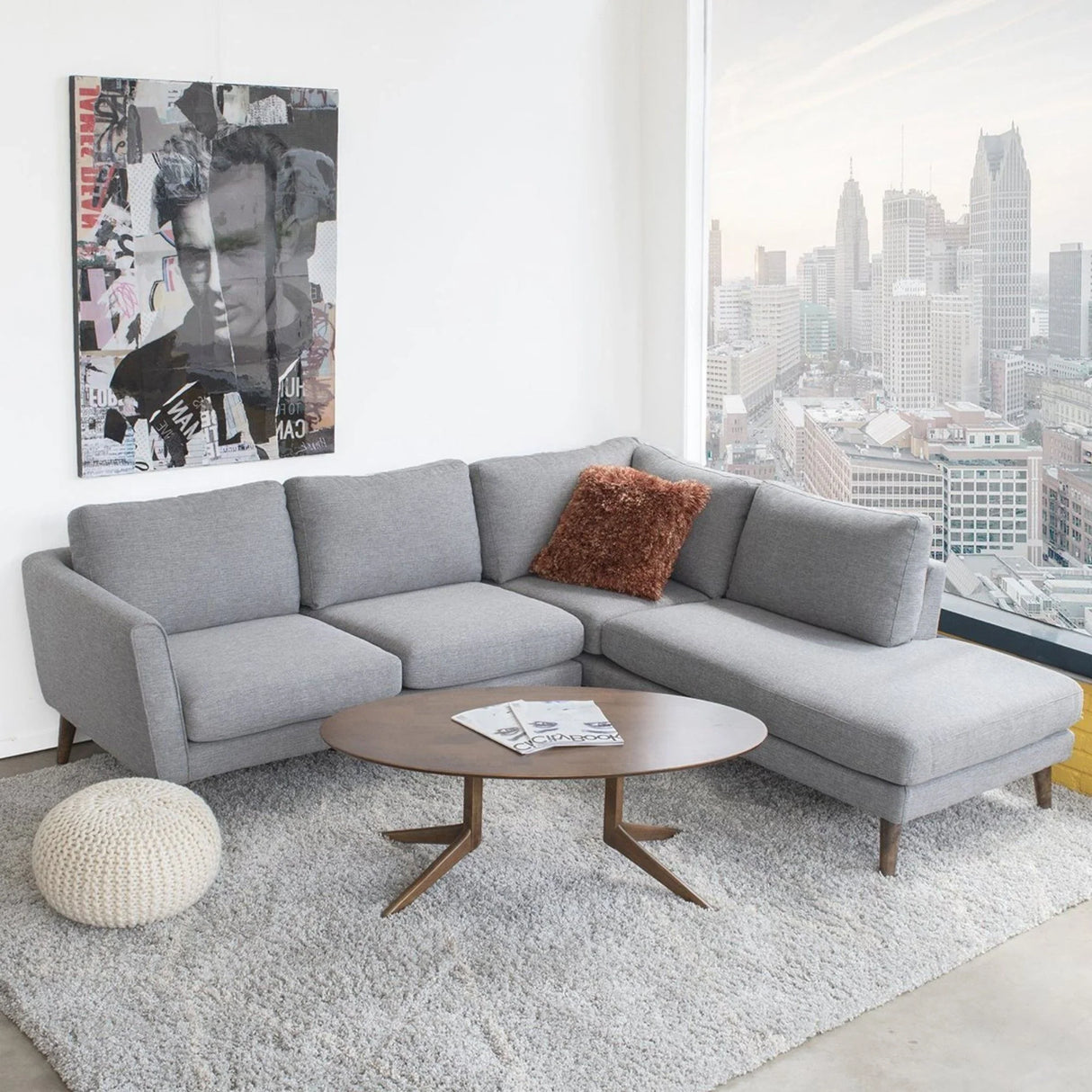 Benson - Sectional Sofa With Chaise - Furniture Home Direct