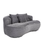 Bean Bag, Lazy Sofa Comfort Lounger High Back Chair - Furniture Home Direct