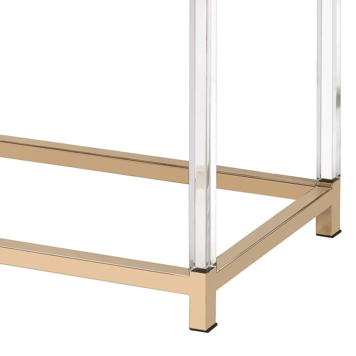 Adiel - Console Table - Black / Gold - Furniture Home Direct