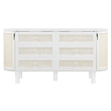 Murphy Bed With Hidden Storage & Modern Woven Design - Furniture Home Direct
