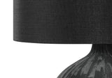 Lighting, Table Lamp, Ceramic, Contemporary - Black - Furniture Home Direct