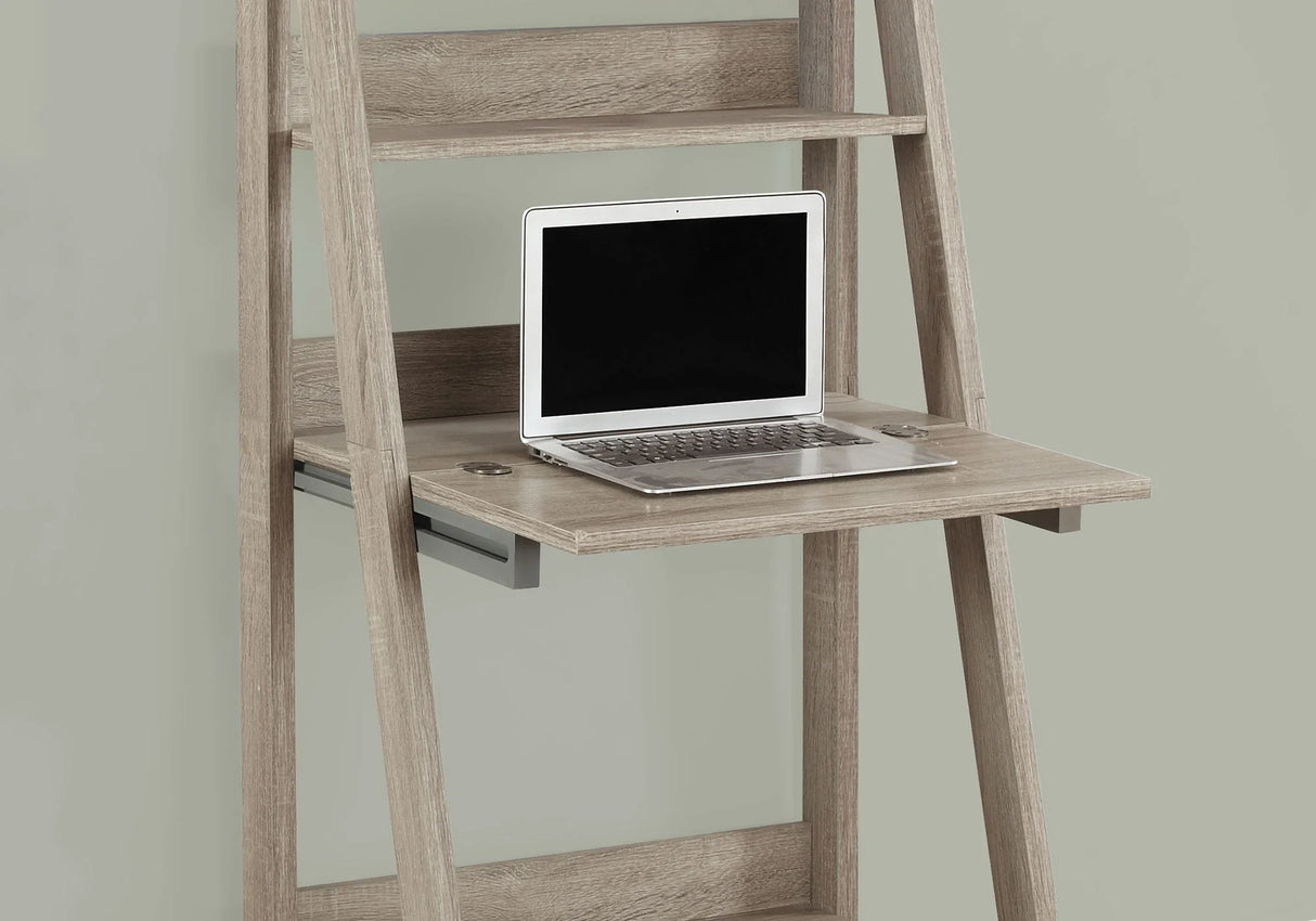Computer Desk For Home Office, Laptop, Leaning, Storage Shelves - Furniture Home Direct