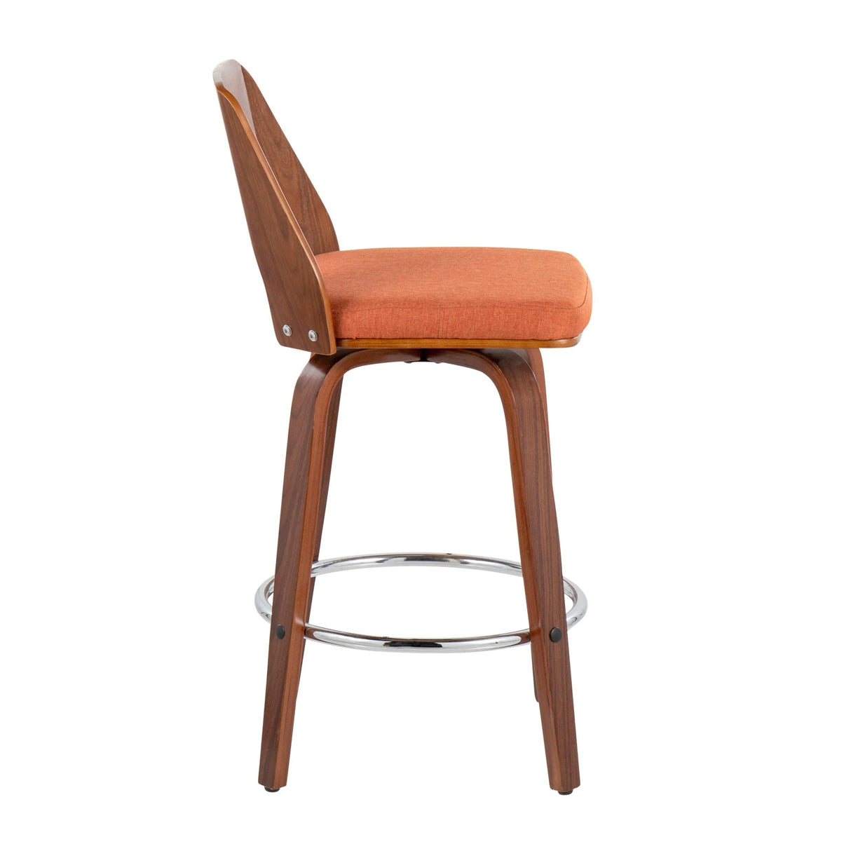 Trilogy - Mid Century Modern Counter Stool (Set of 2) - Furniture Home Direct