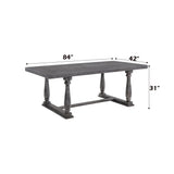 Bernard - Weathered Dining Table - Furniture Home Direct