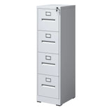 Premium Drawer File Cabinet With Lock, Metal Vertical Design, A4 Legal / Letter Size - Furniture Home Direct