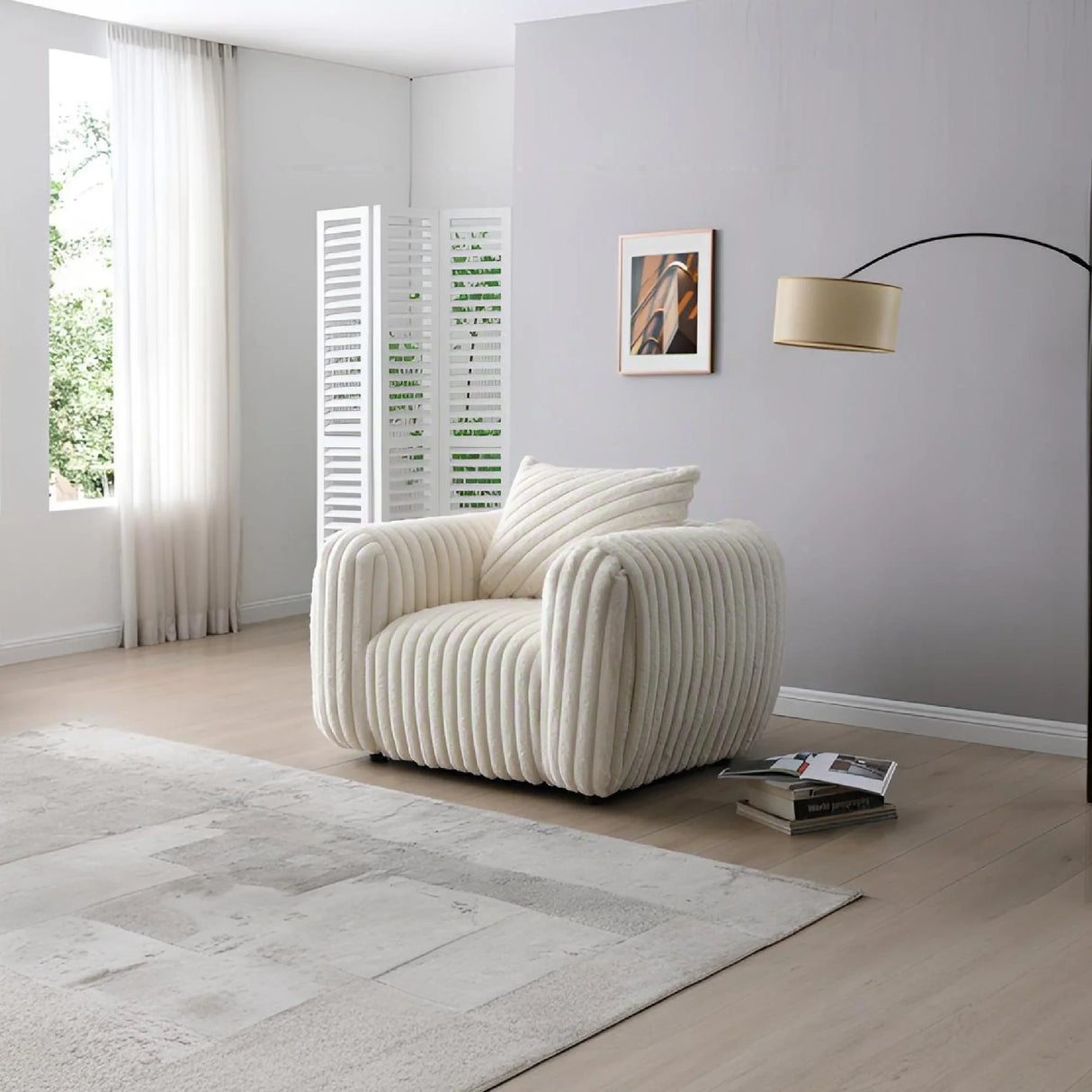Cancun - Chair - White - Furniture Home Direct