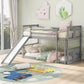 Bunk Bed With Convertible Ladder And Slide - Furniture Home Direct