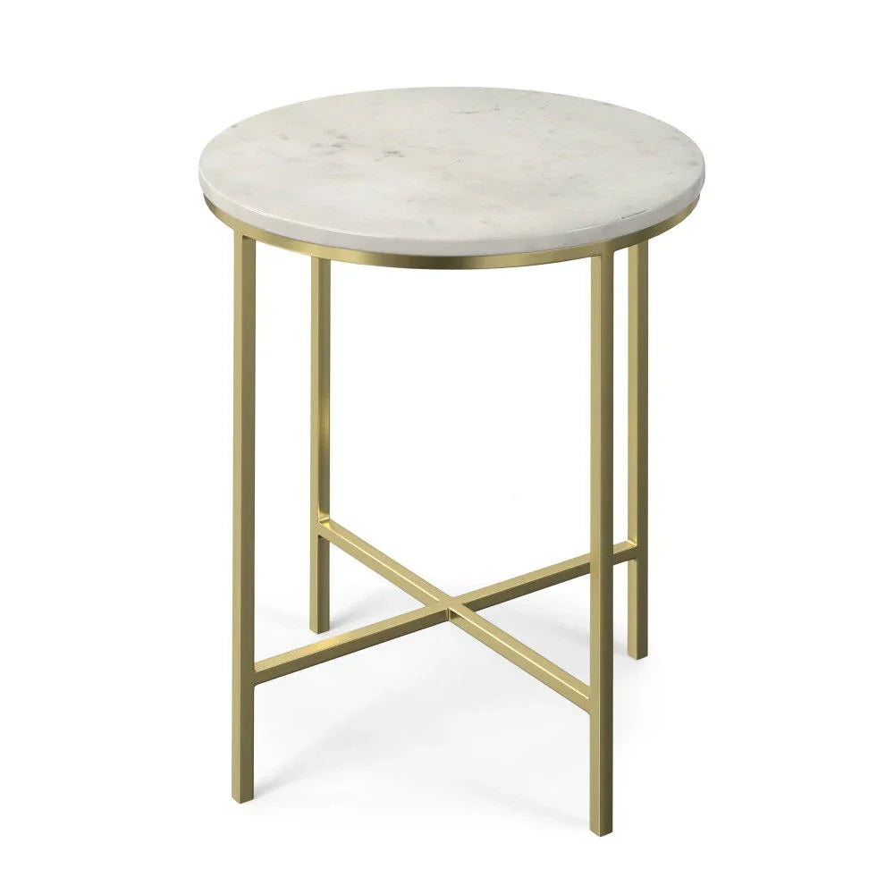 Tara - Side Table - Gold - Furniture Home Direct