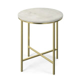Tara - Side Table - Gold - Furniture Home Direct