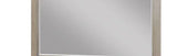 Laurel - Grove Scallop Shaped Mirror - White Poplar - Furniture Home Direct