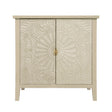 2 Door Cabinet, American Furniture, Suitable For Bedroom, Living Room, Study - Natural - Furniture Home Direct