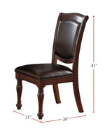 9 Pc Majestic Dining Room Set With Leaf, 2 Arm Chairs And 6 Side Chairs - Furniture Home Direct
