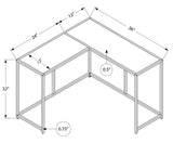 Corner Accent Console Table For Entryway, Contemporary & Modern - Black - Furniture Home Direct