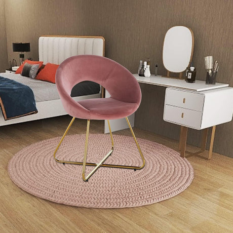 Modern Accent Velvet Lounge Chair - Furniture Home Direct