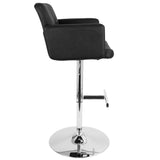 Stout - Contemporary Adjustable Barstool With Swivel - Furniture Home Direct