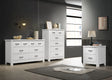 Cassini - 3 Piece Bedroom Set - White - Furniture Home Direct