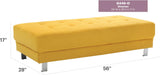 Contemporary Ottoman For Living Rooms - Furniture Home Direct