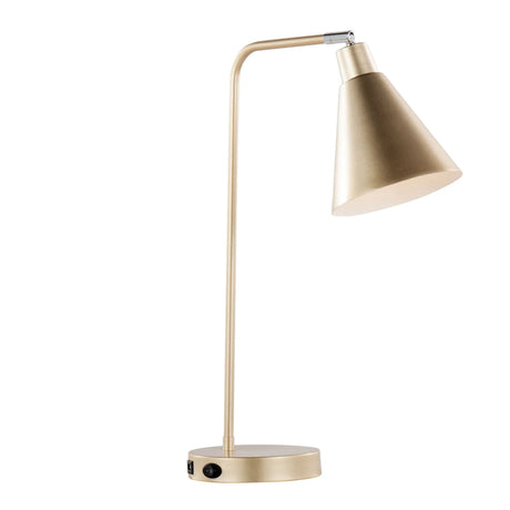 Pix - Contemporary Task Lamp Built In USB Port - Furniture Home Direct