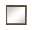 Tango - Mirror - Sandblasted Walnut - Furniture Home Direct