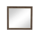 Tango - Mirror - Sandblasted Walnut - Furniture Home Direct