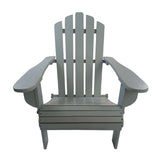 Outdoor Or Indoor Adirondack Chair - Walnut - Furniture Home Direct