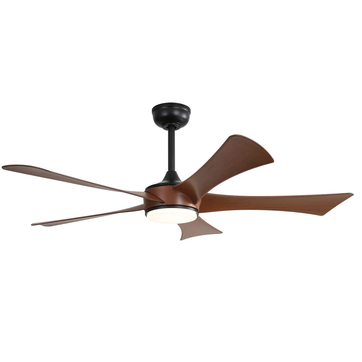 Modern Ceiling Fan With 22W LED Light And Remote Control 5 ABS Blades For Living Room - Furniture Home Direct