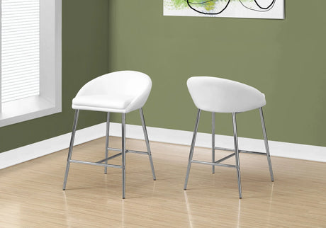 Swivel Stool Bar Height, Contemporary & Modern (Set of 2) - Furniture Home Direct