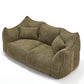 Comfortable Dual Beanbag Chair With High Resilience Foam Core For 2 People - Furniture Home Direct