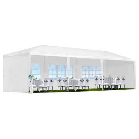 10X30' Wedding Party Canopy Tent Outdoor Gazebo With Removable Sidewalls - Furniture Home Direct