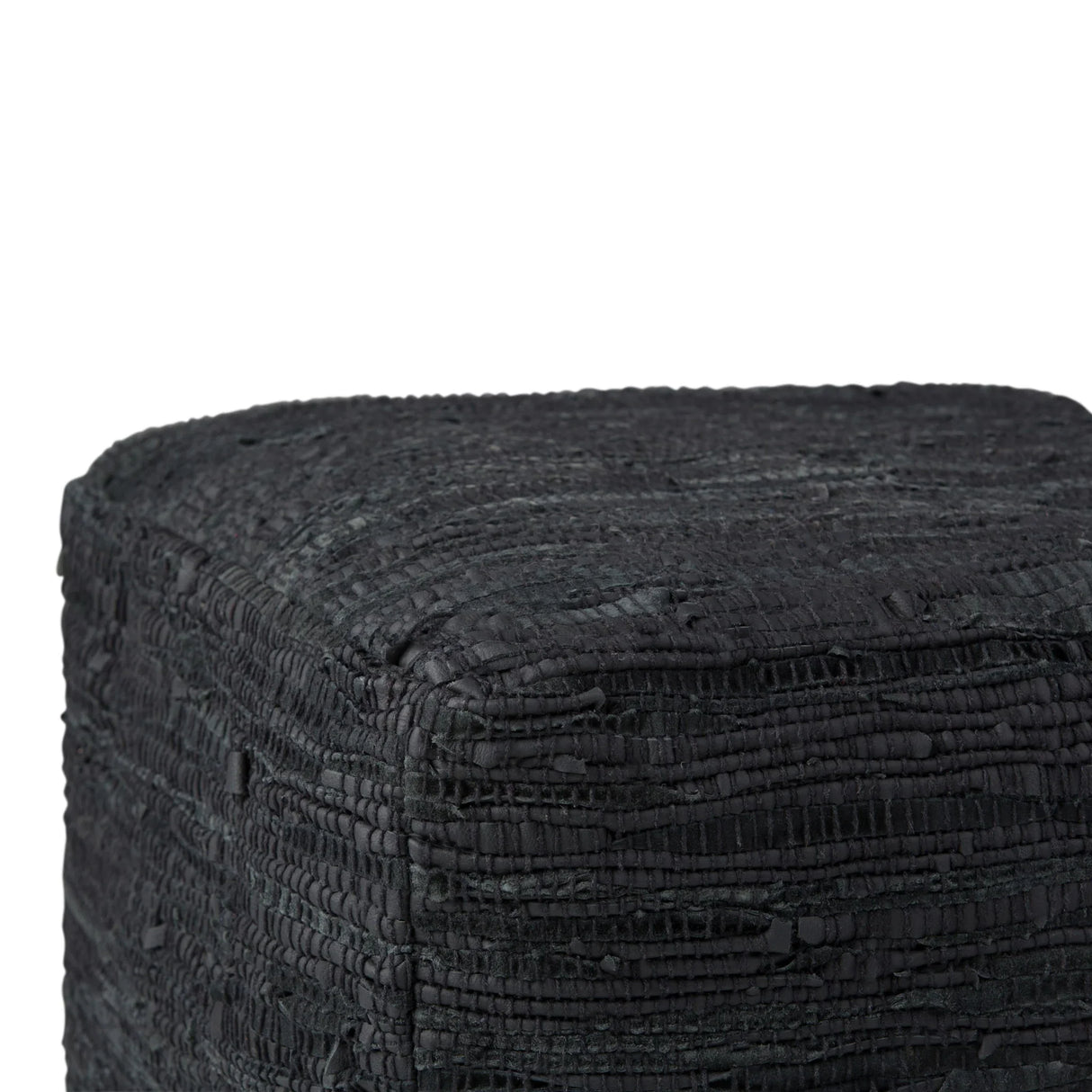 Fredrik - Handcrafted Square Pouf - Furniture Home Direct